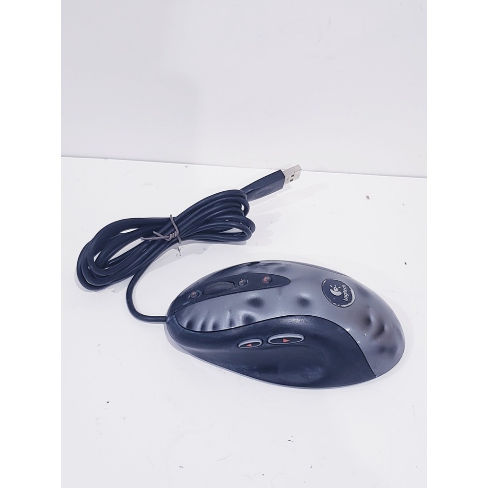 Logitech MX518 Wired Optical Gaming Mouse M-BS81A - Tested & Working